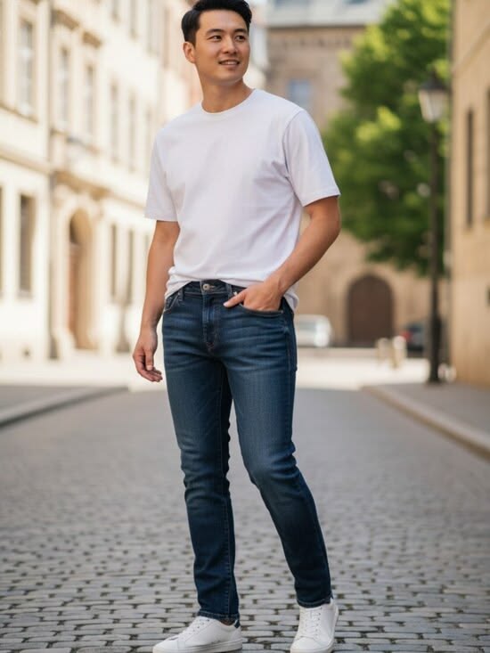 Men Slim Fit Jeans